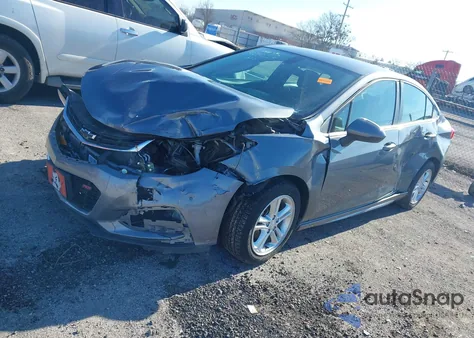 2018 Chevrolet Cruze Lt Auto из США, поврежденный, VIN 1G1BE5SM6J7163020